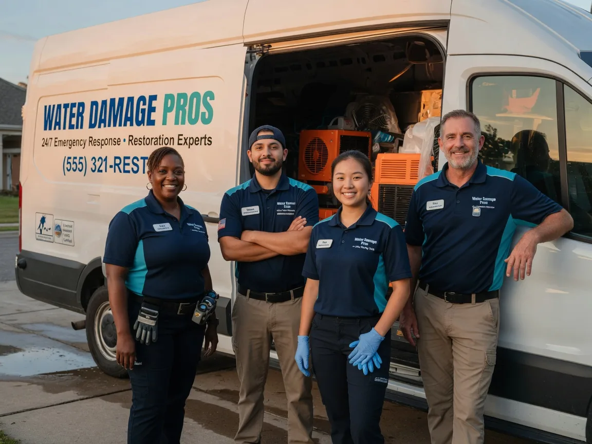 Water Damage Restoration company in Bend, TX